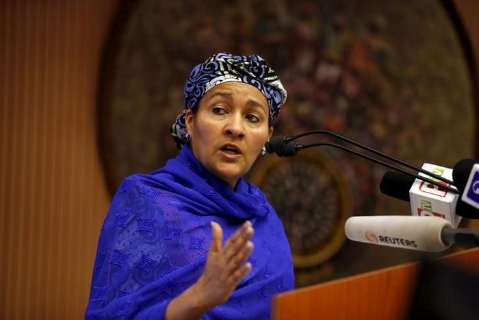 Nigeria's Minister of Environment Amina Mohammed has been appointed as the deputy secretary-general of the United Nations. REUTERS/Afolabi Sotunde