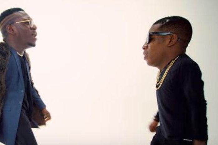 Base One and Small Doctor in 'Gbefun' video