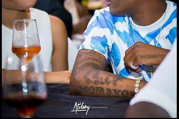 Wizkid and ex-girlfriend Tania Omotayo