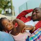 Davido and a smiling Imade