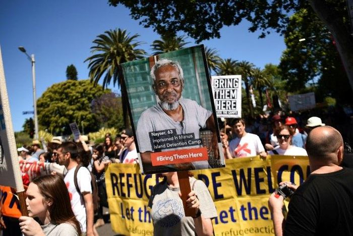 Canberra sends asylum-seekers who try to enter Australia by boat to camps on Nauru and Papua New Guinea's Manus Island, but the conditions there have been criticised by refugee advocates and medical professionals