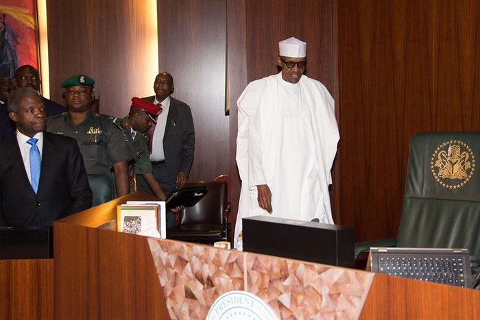 President Muhammadu Buhari presides over Federal Executive Council (FEC) meeting on Wednesday, March 15.