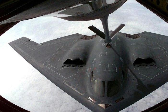 The B-2 stealth bomber entered service in 1997
