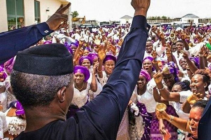 Yemi Osinbajo touches down in Bayelsa