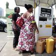 A petrol attendant on duty.