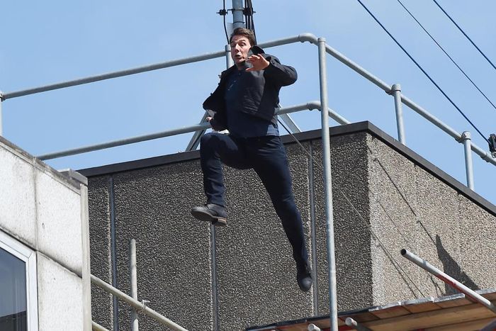 Tom Cruise broke his ankle on set of Mission Impossible 6