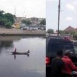Man jumps into canal along Festac link bridge