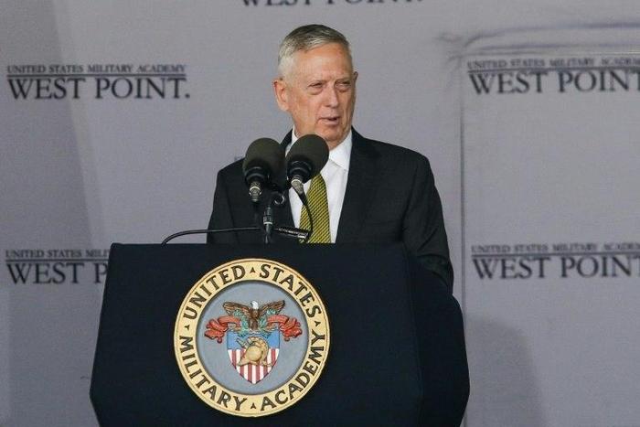 Pentagon chief Jim Mattis has called North Korean regime's weapons program a 'clear and present danger' to all