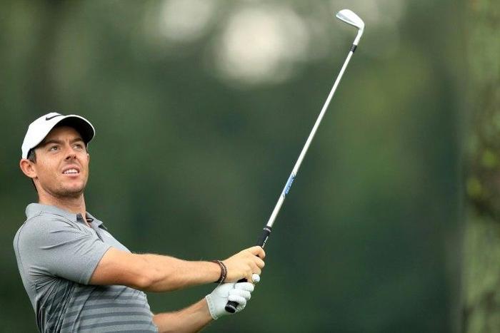 Rory McIlroy of Northern Ireland is battling the after-effects of a broken rib suffered early in the season
