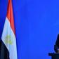 Egypt's President Abdel-Fattah al-Sisi pictured at a joint press conference with the German Chancellor in Berlin in October