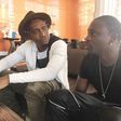DeeVee with Akon in Lagos