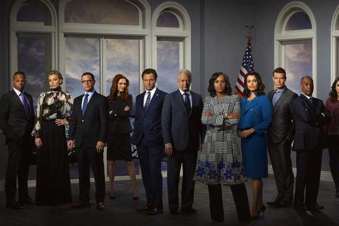 Cast of "Scandal" TV series