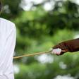 The two men received 83 strokes of the cane each after being found guilty of breaking sharia rules in conservative Aceh province