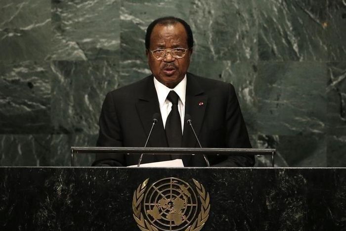 President Paul Biya of Cameroon addresses the 71st United Nations General Assembly in Manhattan, New York, U.S. September 22, 2016.