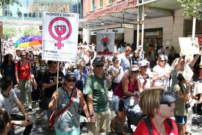 The Sydney Women's March against US President Donald Trump kicks off a day of planned protests around the world