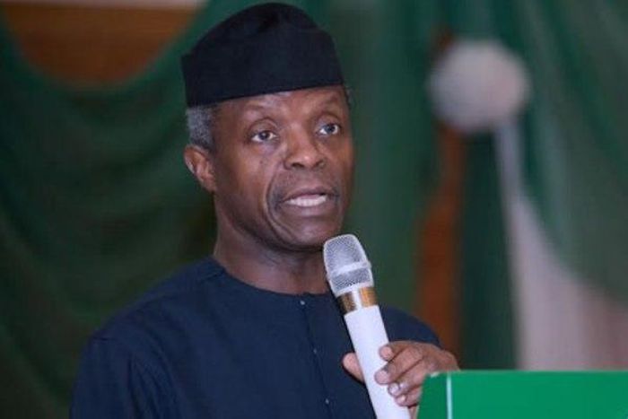 Acting President Yemi Osinbajo