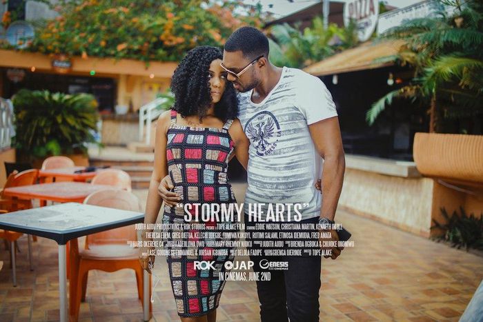 Behind the scenes of "Stormy Hearts"