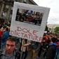 'Down with dictatorship' -- demonstrators accuse Prime Minister Aleksandar Vucic of becoming increasingly authoritarian