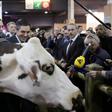 Francois Fillon visits the 2013 version of the Paris farm show but has postponed a visit to the 2017 event