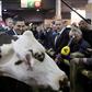 Francois Fillon visits the 2013 version of the Paris farm show but has postponed a visit to the 2017 event
