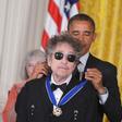 Bob Dylan, whose new album "Triplicate" comes out March 31, is shown here receiving the Presidential Medal of Freedom during a 2012 White House ceremony
