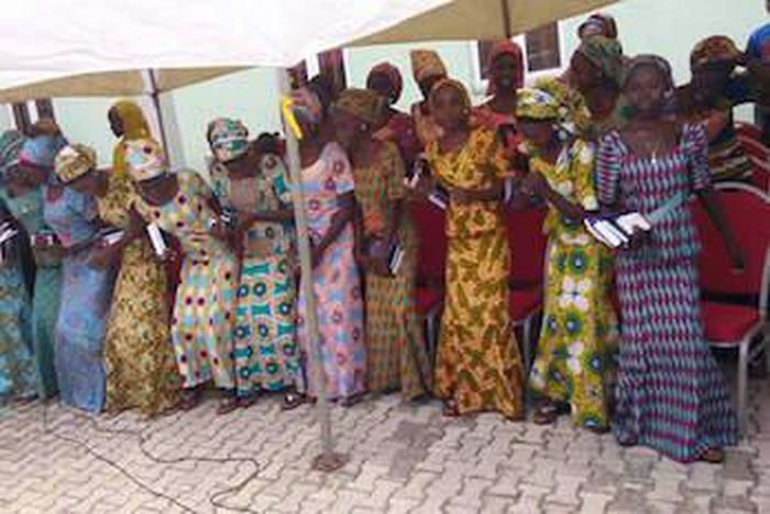 Released Chibok girls