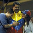 Venezuelan President Nicolas Maduro's son, Nicolas Ernesto Maduro, left, is joining his father's disputed assembly to rewrite the constitution