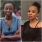 A throwback photo of Toke Makinwa (L) shows the TV girl used to be dark skinned