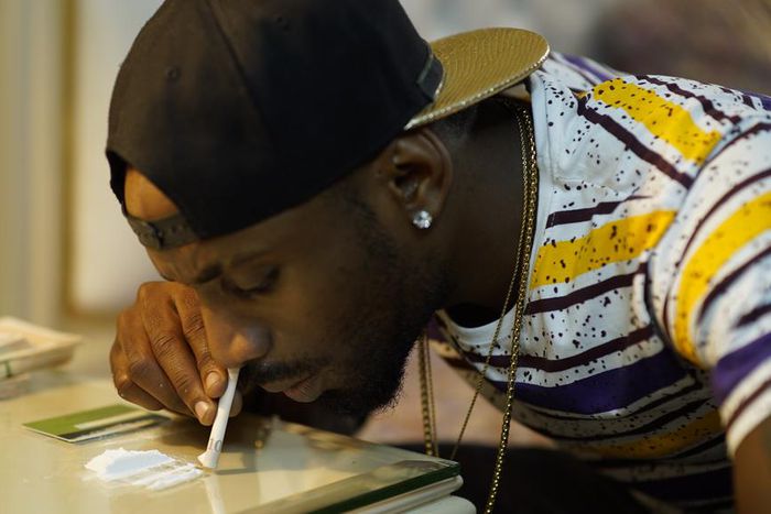 K-Switch on set of "Industreet"