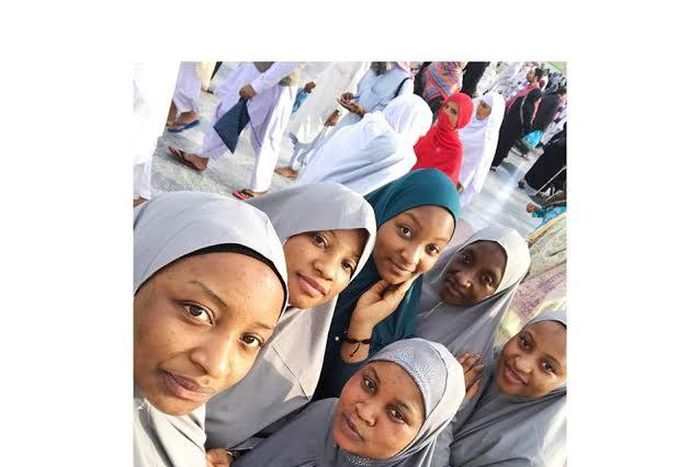 Rahama Sadau and family