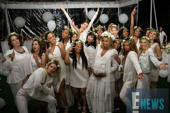 Photos from Ciara's baby shower