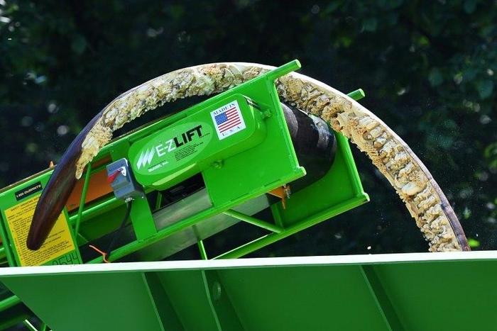 Ivory is put into a crusher during #IvoryCrush in Central Park, New York