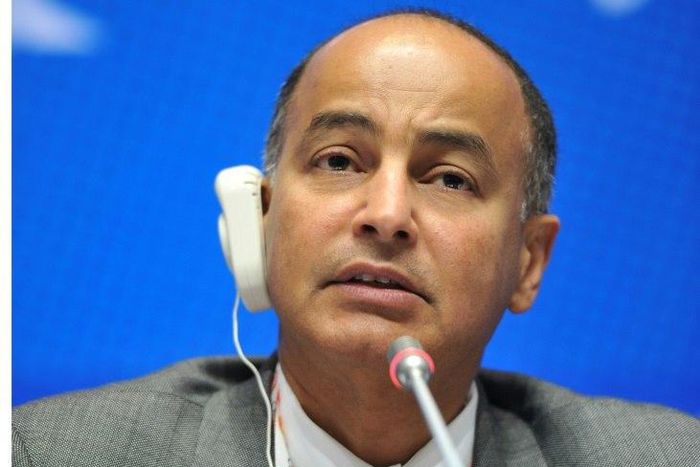 Kuwait's Husain Al Musallam, seen in 2010, who is standing unopposed as FINA's first vice-president, has been caught up in a controversy for appearing to demand a 10 percent cut of potential sponsorship deals