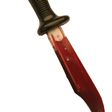A bloody dagger