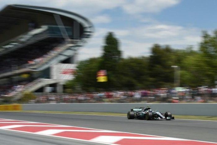 Mercedes' Finish driver Valtteri Bottas said he had no inkling of the power unit problem despite knowing that it was an old engine that had been re-fitted to his car