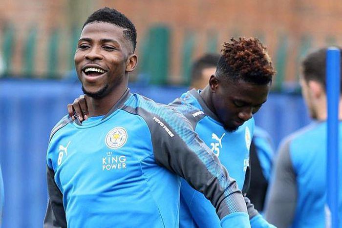 Kelechi Iheanacho and Wilfred Ndidi