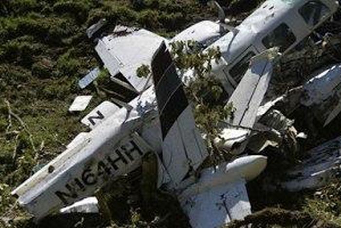 crashed plane