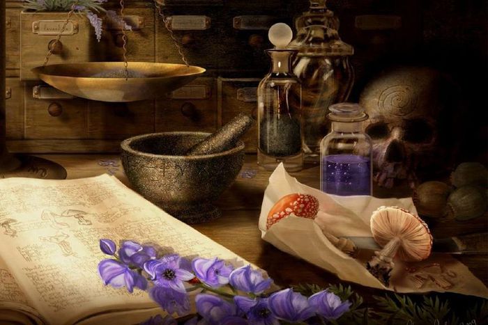 Witchcraft potions and spells