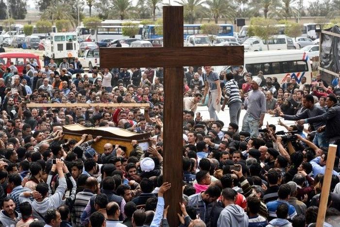 Church bombings in December and April claimed by the Islamic State jihadist group killed dozens of Egypt's Coptic Christians