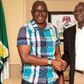 Ekiti State Governor, Ayo Fayose with Minister of Works, Power and Housing, Babatunde Fashola