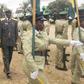 Passing out of 6th Prisons Basic Recruit Course in Owerri.