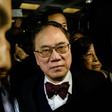 Former Hong Kong chief executive Donald Tsang leaves the Hong Kong High Court after the jury found him guilty of misconduct in his high-profile corruption trial on February 17, 2017
