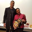 Anthony Joshua and Arunma Oteh