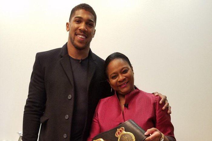 Anthony Joshua and Arunma Oteh