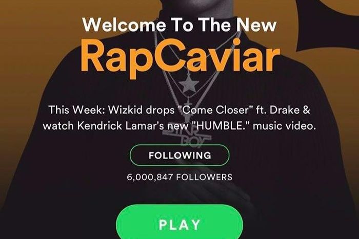 Wizkid is one of Nigeria's leading artists on Spotifiy