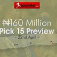N160 million pick 15 preview