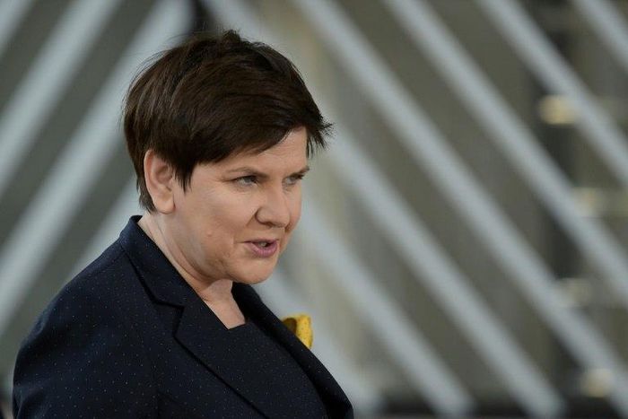 Polish Prime Minister Beata Szydlo said "in our troubled times, Auschwitz is a great lesson that everything must be done to defend the safety and the lives of citizens"