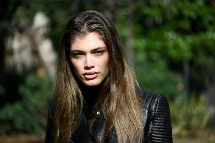 Brazilian transgender model Valentina Sampaio says she is proud to be a role model for the LGBT community