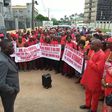 Protesting pensioners in Edo State