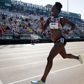 Alysia Montano runs in the Women's 800 Meter opening round during Day 1 of the 2017 USA Track & Field Championships at Hornet Satdium on June 22, 2017 in Sacramento, California. 